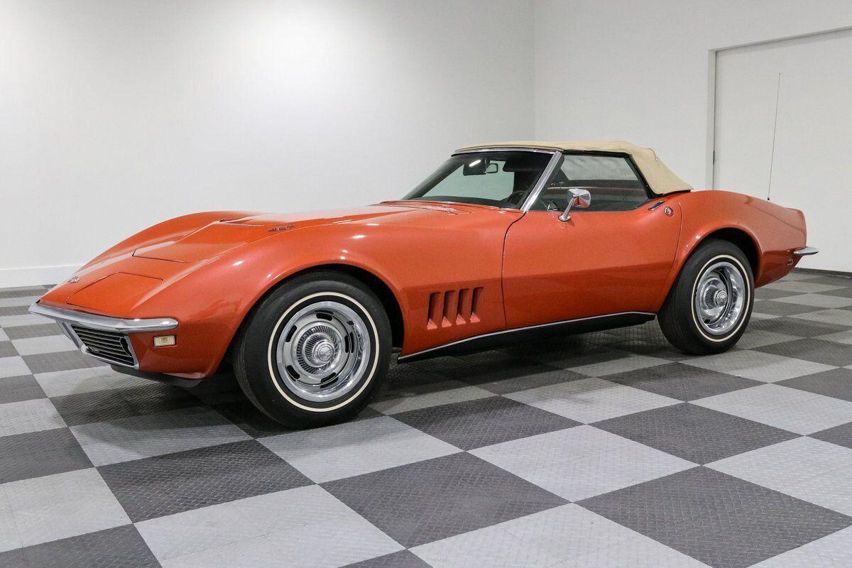 1968 chevrolet corvette bronze convertible 427 v8 4 speed