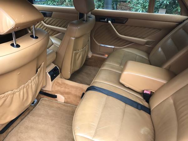 1990 mercedes benz 420sel - w126 - low miles