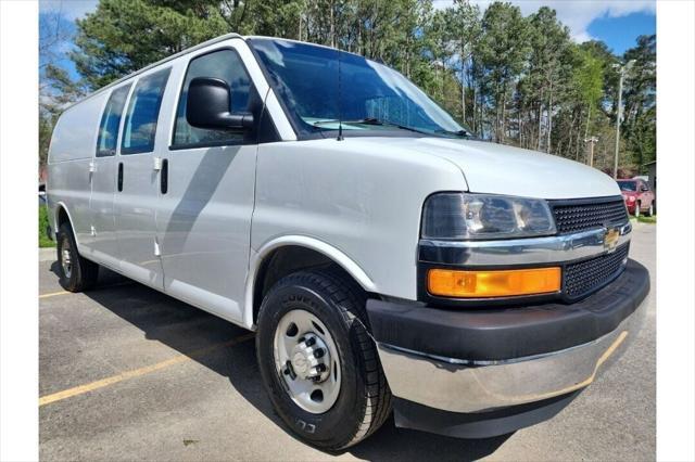 2017 chevrolet express 3500 3500 3dr extended cargo van