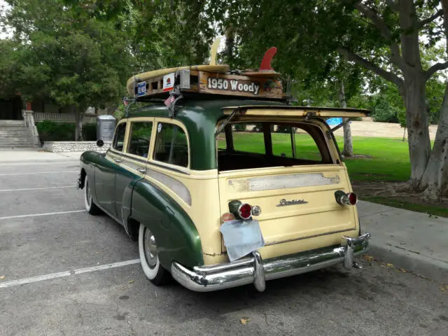 very rare barn find 1950 pontiac tin woody wagon