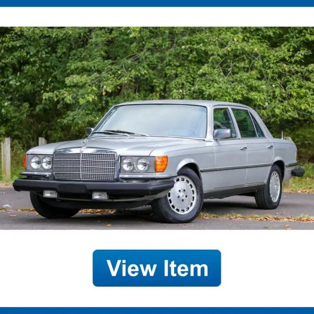 1979 mercedes benz 6.9 450s super low 84k mi best merc ever built california car