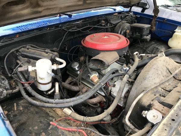1984 chevrolet c10 custom deluxe barn find 4x4 no reserve