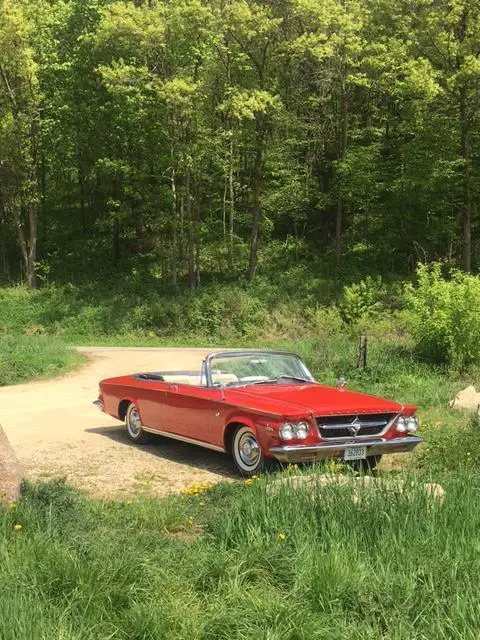 1963 chrysler 300 convertible selling no reserve