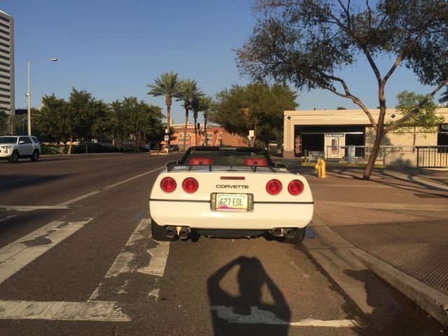 1990 chevrolet corvette convertible fly in drive home