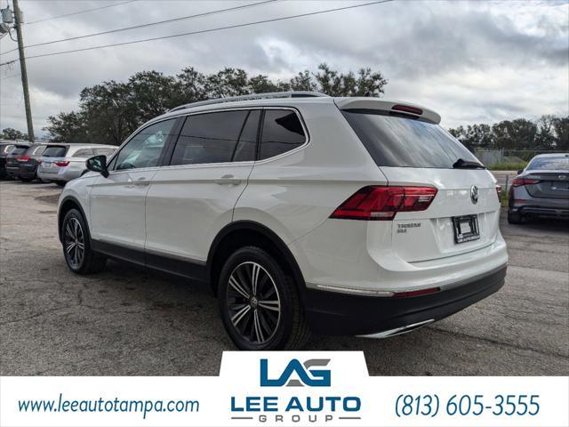 2018 volkswagen tiguan 2.0t sel