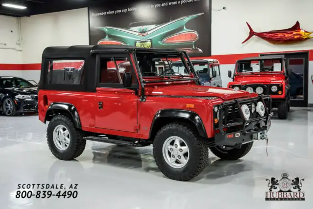 1994 land rover defender 90 soft top, low miles, extremely clean, new tires