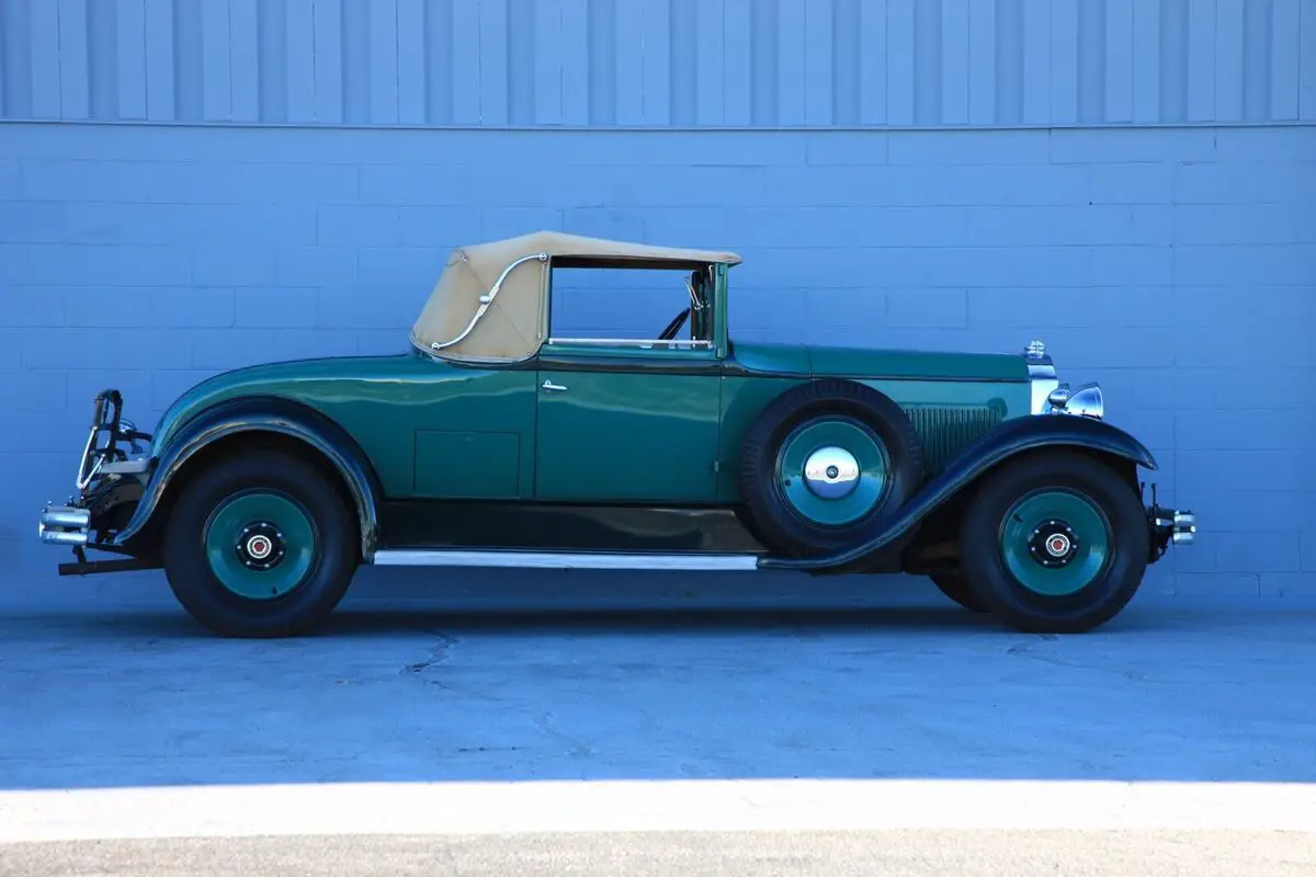 1931 packard 833 standard eight convertible green
