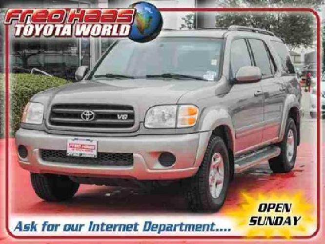 2002 toyota sequoia sr5 in spring, tx