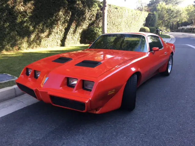 awesome firebird v8 rust free california hot rod cruiser excellent trade ?
