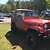 1976 jeep cj7 red 304 v8 quadratrac