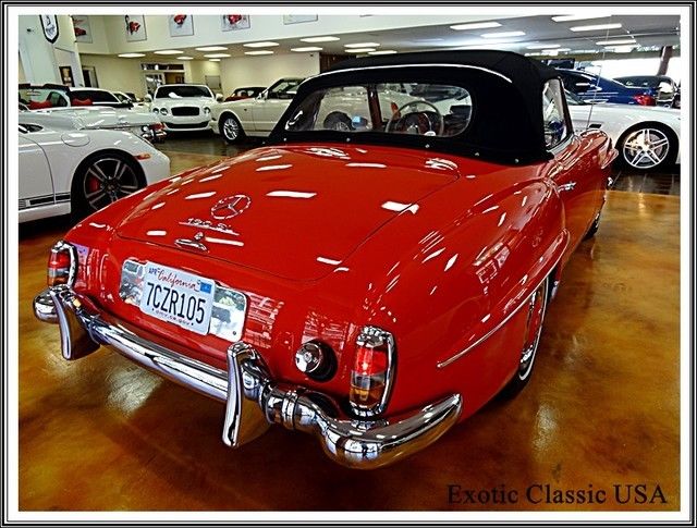 1962 mercedes-benz 190 sl all original numbers matching better than restored
