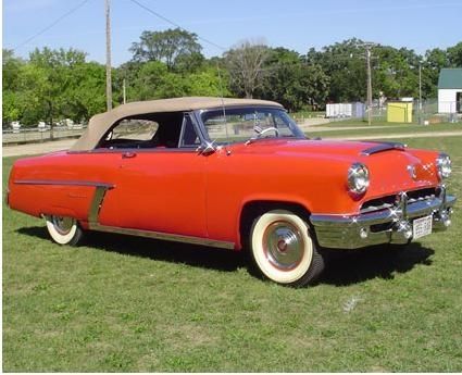 1952 mercury monterey convertible