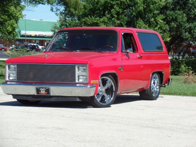 1982 chevrolet blazer k5-454big block street thumper engine