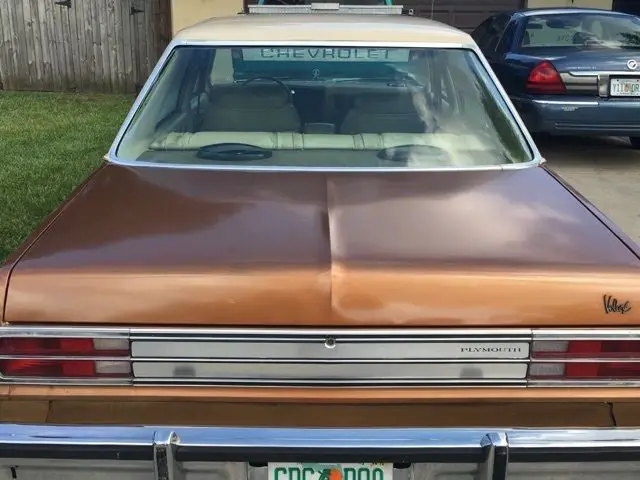 1977 plymouth volare no reserve