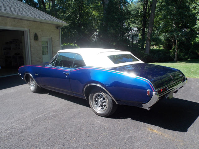 1968 olds 442 convertible!! numbers matching, auto, 12-bolt, ps, (video) ex. co