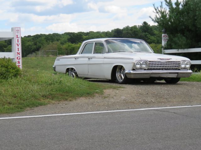 1962 chevy belair, rat rod, hot rod, air ride, bagged, custom, runs/drives