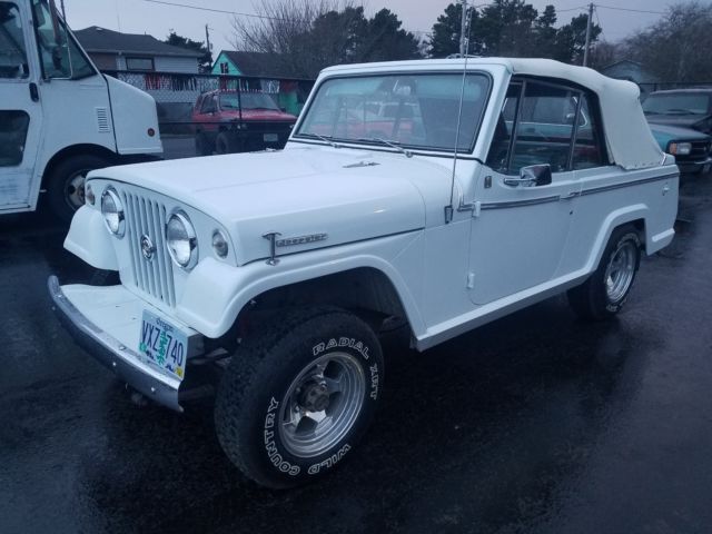 1968 jeepster convertible with dauntlessv6 and automatic- vintage collector suv