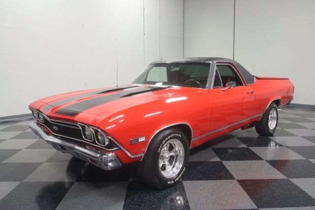 1968 chevrolet el camino hardtop 327 v8 4 speed manual classic vintage collecto
