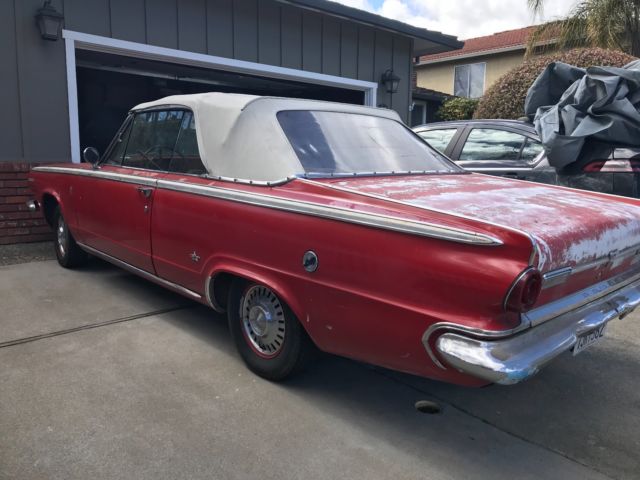 1964 dodge dart gt v8 convertible
