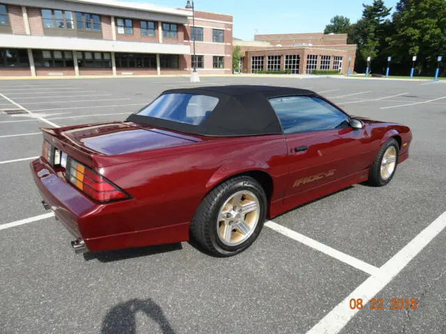 1988 chevrolet camraro iroc-z z28 convertible