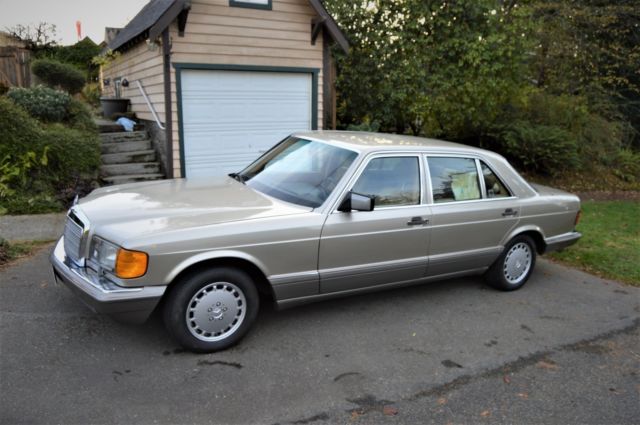 1988 mercedes sel - showroom quality 89,900 miles