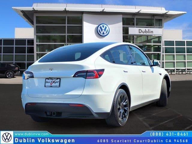 2021 tesla model y standard range in pleasanton, california