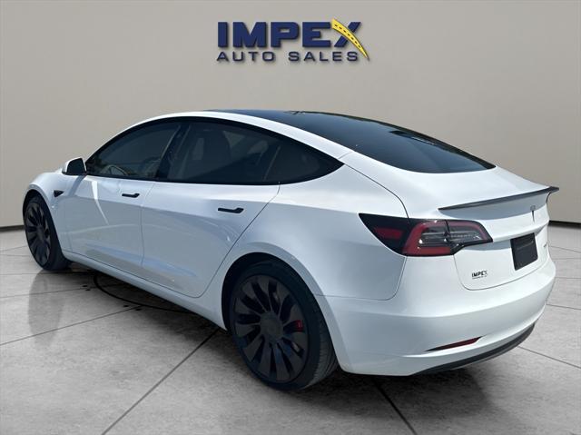 2022 tesla model 3 performance