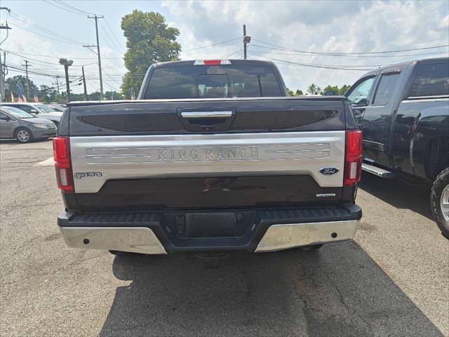 2019 ford f-150 king ranch 4x4 4dr supercrew 5.5 ft. sb