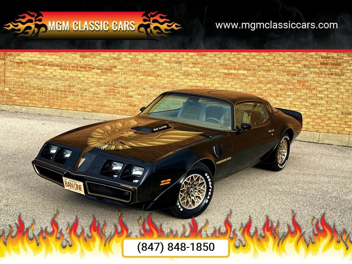 1979 pontiac trans am ws4â tâ topsâ smokeyâ &â bandit starlight black