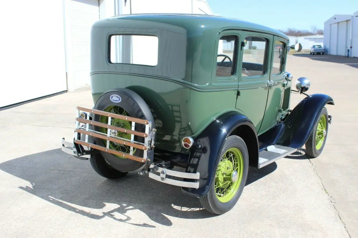 1931 ford model a - four door deluxe with murray body and original engine