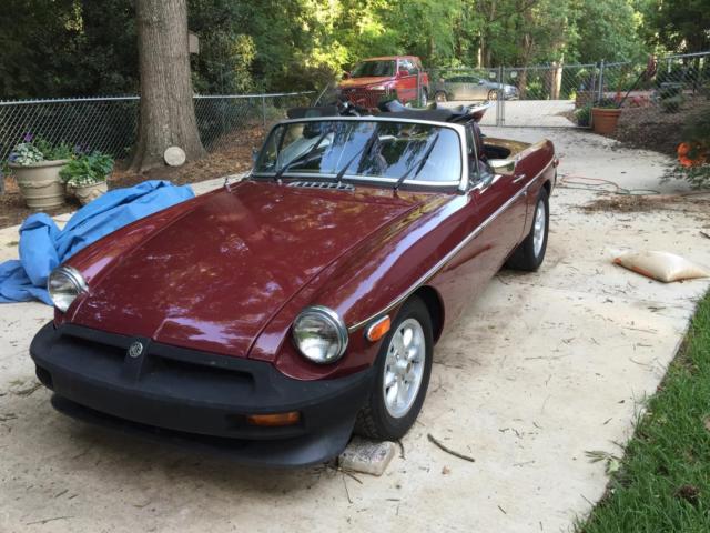 1979 mgb with v8 conversion frame off restoration