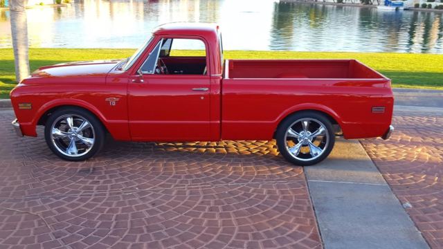 1970 c10 w/ '68 front clip has ac