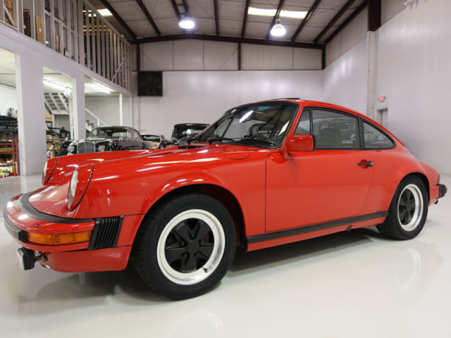1983 porsche 911sc coupe, fully documented! factory sunroof! a/c! fuchs wheels!