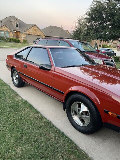 1982 toyota celica hatchback orange rwd manual