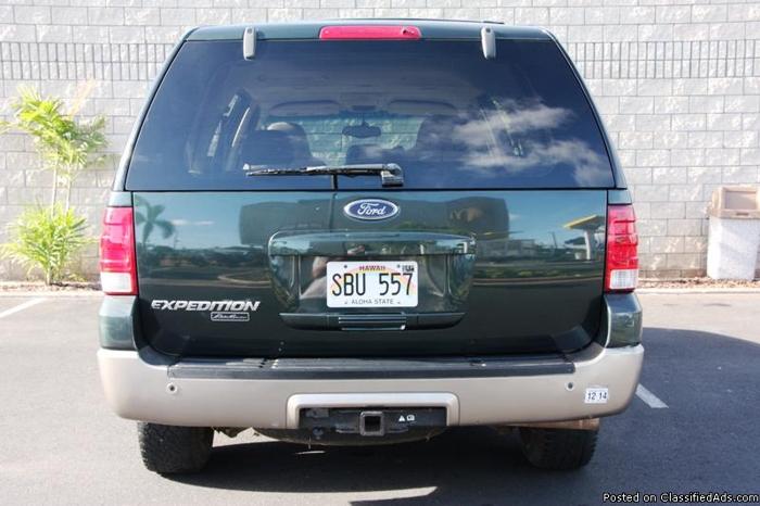 2003 ford expedition eddie bauer 5.4l 2wd (no&bad credit possible financial "0" down payment available for sale in honolulu, hawaii