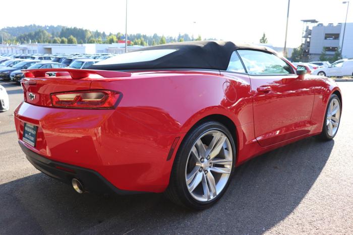 used 2016 chevrolet camaro lt convertible bellevue, wa 98007 for sale in bellevue, washington