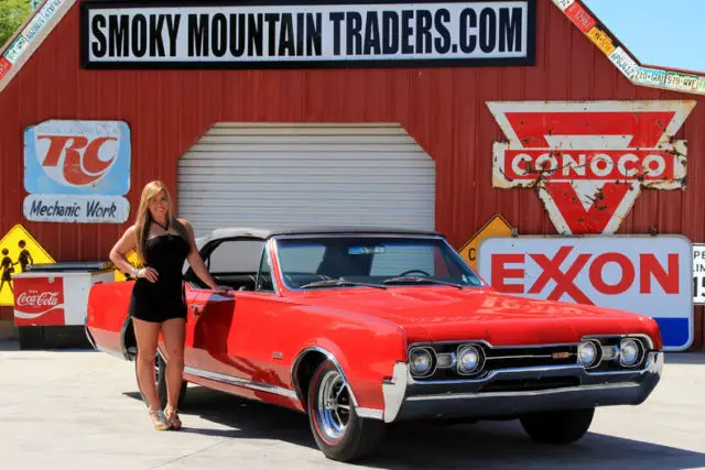 1967 oldsmobile cutlass 442 convertible 400 muncie 4 speed factory air ps