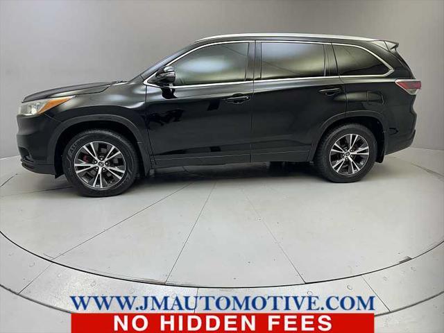 2016 toyota highlander xle