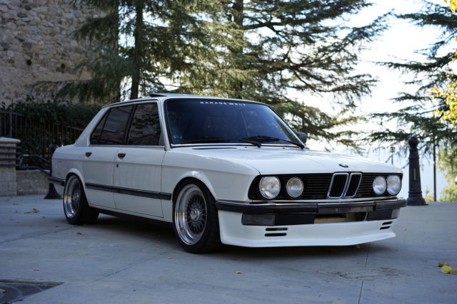 1984 bmw e28 520i euro
