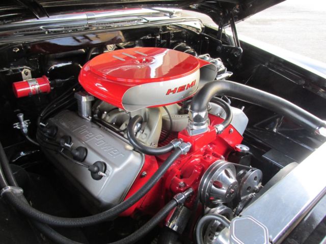 1955 dodge coronet – hemi, air ride, custom, ford 9" bagged hotrod fatman low
