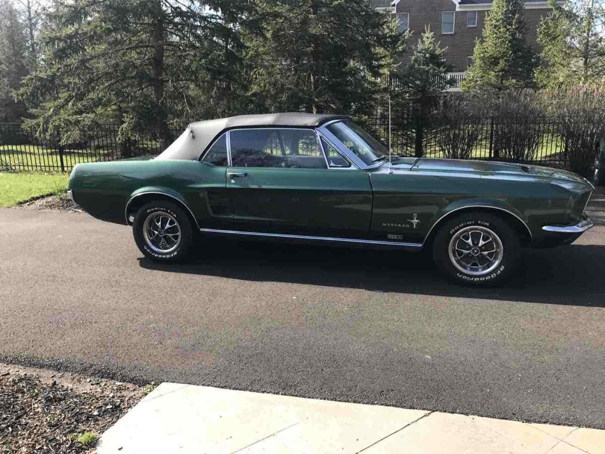 1967 ford mustang 390 convertible