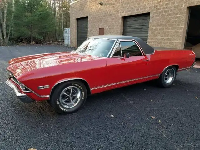 1968 chevrolet el camino ss pickup truck,orig 396ci v8,3-spd automatic,80550 mi