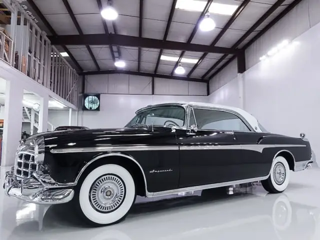 1955 chrysler imperial 2-door newport hardtop, low miles! highly optioned!