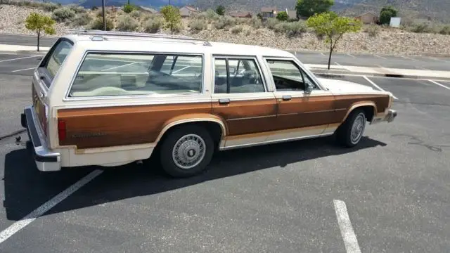 1986 ford ltd crown victoria country squire wagon lx