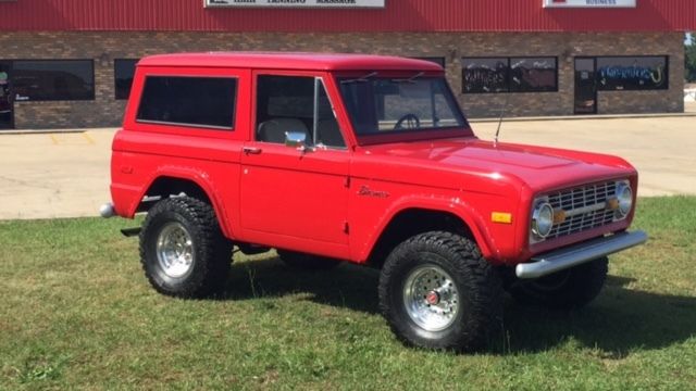 1971 ford bronco 4x4 ac rollbar bikini top