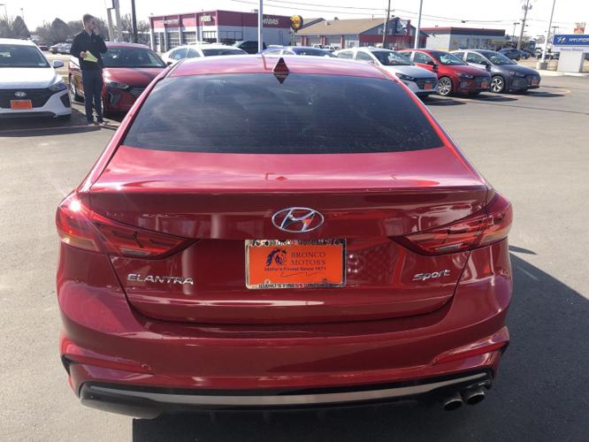 used 2018 hyundai elantra sport sedan boise, id 83702 for sale in boise, idaho