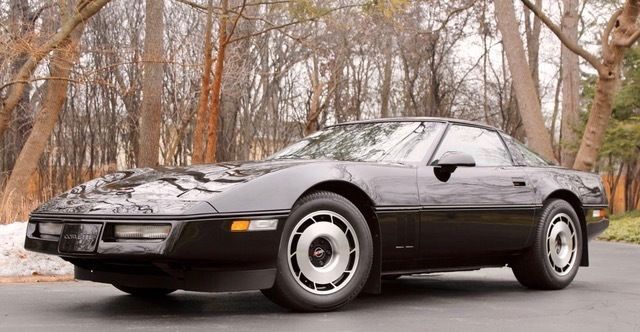 1985 c4 corvette black 46k miles sport seats great shape