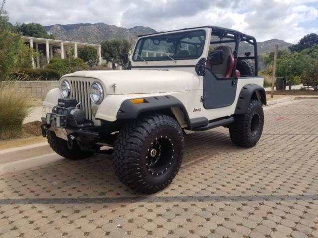 1980 jeep cj-7 manual 4-speed 4wd v8 4.6l gasoline