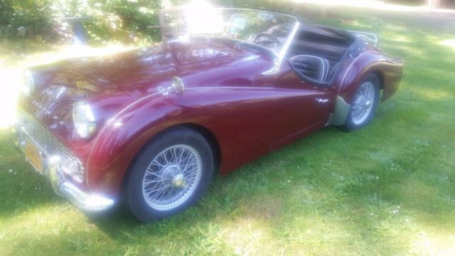 1960 triumph tr3 runs great, mechanical work completed