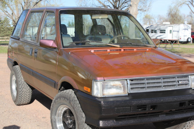 1986 nissan stanza (datsun prairie) 4x4 one of a kind!!!